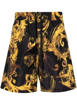 Versace Jeans Couture: Шорты с поясом 