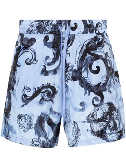 Versace Jeans Couture: Шорты с принтом 
