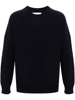 Jil Sander: Синий свитер 
