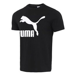 PUMA: Чёрная футболка  Classics