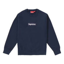 Supreme: Синий свитер  Box Logo