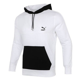 PUMA: Белая толстовка  CLSX