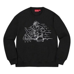 Supreme: Чёрный свитер 