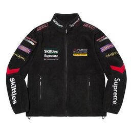 Supreme: Чёрная куртка  Polartec