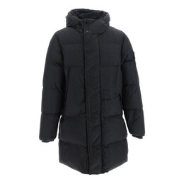 Stone Island: Куртка  Crinkle Reps с капюшоном