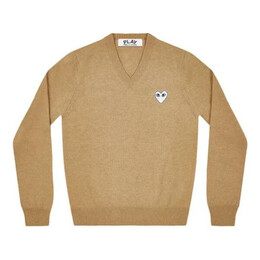Comme Des Garçons Play: Свитер с v-образным вырезом 