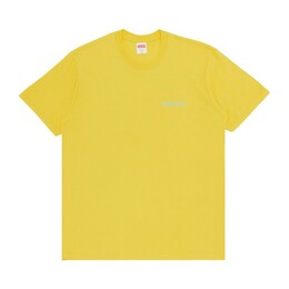 Supreme: Жёлтая футболка 