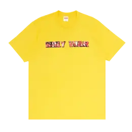 Supreme: Жёлтая футболка 