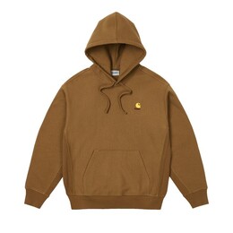 Carhartt WIP: Коричневая толстовка 