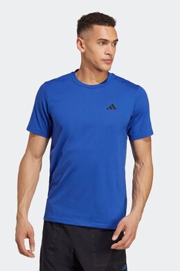 Adidas: Синяя футболка  Essentials