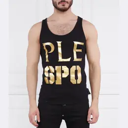 Plein Sport: Чёрная майка 