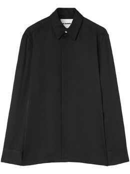 Jil Sander: Чёрная рубашка 