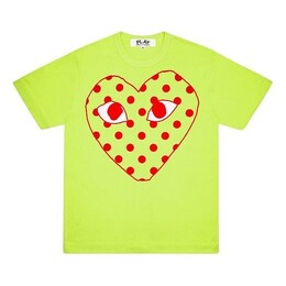 Comme Des Garçons Play: Футболка в горошек 