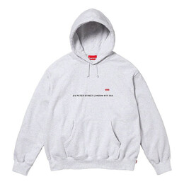 Supreme: Белая толстовка  Shop