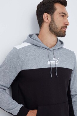 PUMA: Серая толстовка 
