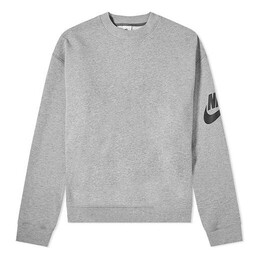 Nike: Серая толстовка 