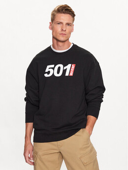 Levi's: Чёрная толстовка  501