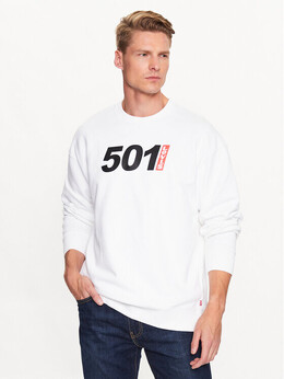 Levi's: Белая толстовка  501