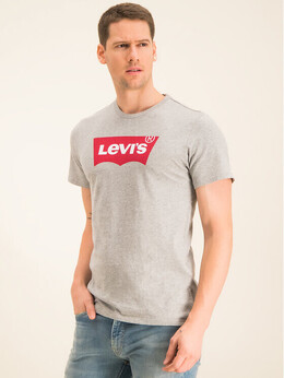 Levi's: Серая футболка 