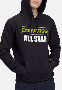 Converse: Чёрная толстовка  All Star
