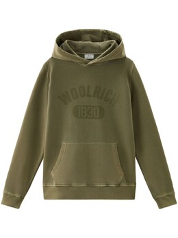 Woolrich: Зелёная толстовка 
