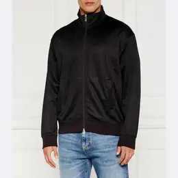 Armani Exchange: Чёрная толстовка 
