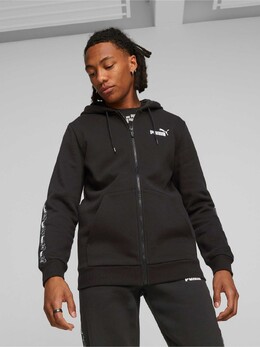 PUMA: Чёрная толстовка  Ess