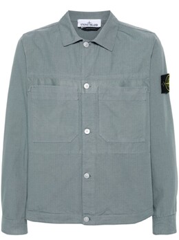 Stone Island: Синяя футболка 