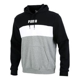 PUMA: Чёрная толстовка 