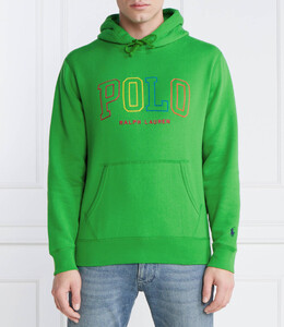Polo Ralph Lauren: Зелёная толстовка 