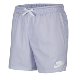 Nike: Фиолетовые шорты  Sportswear