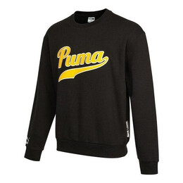 PUMA: Чёрный свитер 