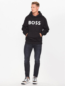 BOSS: Толстовка оверсайз 