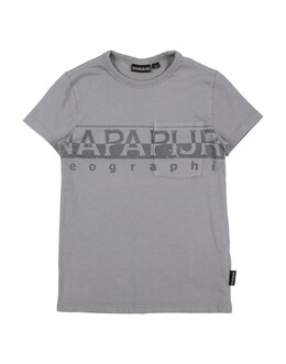 Napapijri: Серая футболка 