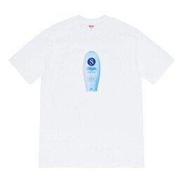 Supreme: Футболка  Super Cream с коротким рукавом
