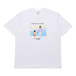 Supreme: Футболка  Heaven and Earth с коротким рукавом