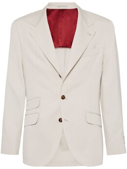 Brunello Cucinelli: Однобортные пиджаки 