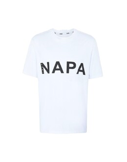 Napapijri: Белая футболка 