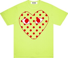 Comme Des Garçons Play: Футболка в горошек 