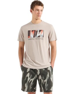 Armani Exchange: Классическая футболка  AX
