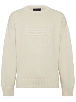 Dsquared2: Белый свитер 