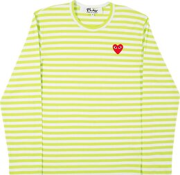 Comme Des Garçons Play: Свитшот  Heart с длинным рукавом