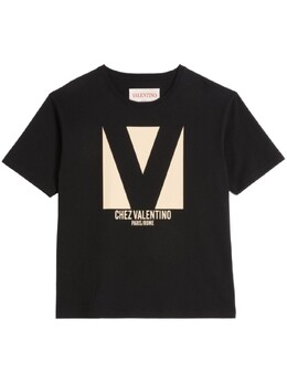 Valentino Garavani: Чёрная футболка 