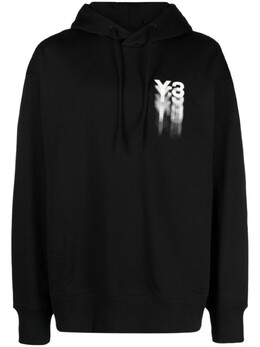 Y-3: Чёрная толстовка 