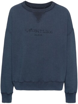Maison Margiela: Синяя толстовка 