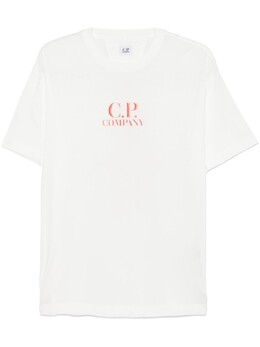 C.P. Company: Белая футболка 