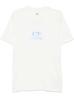 C.P. Company: Белая футболка 