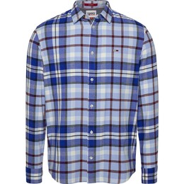 Tommy Jeans: Рубашка  Essential с длинным рукавом