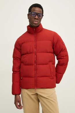 Tommy Hilfiger: Красный пуховик 
