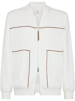 Brunello Cucinelli: Белая толстовка 